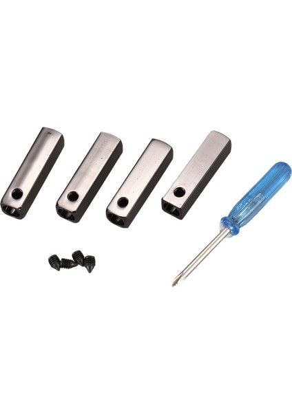 4 Adet Lüks Metal Aglet Ayakkabı Bağı Vidasının Değiştirilmesi (Yurt Dışından)