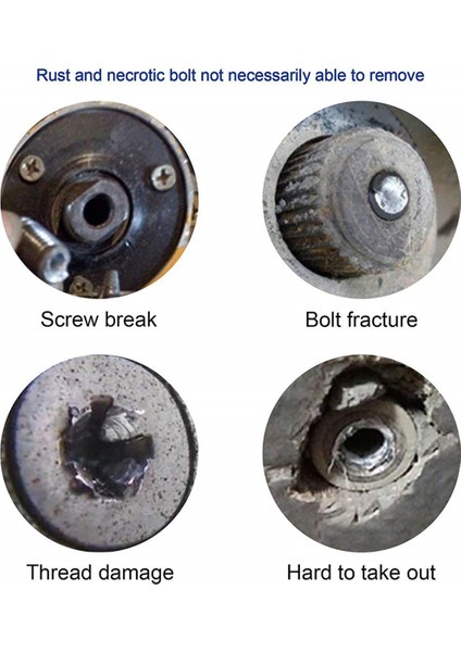 Drillpro 22 Adet Hasarlı Vida Çıkarıcı Seti Araçları Dıy Kırık Vida Hss Kırık Cıvata Çıkarıcı Vida Sökücü Kitleri (Yurt Dışından)