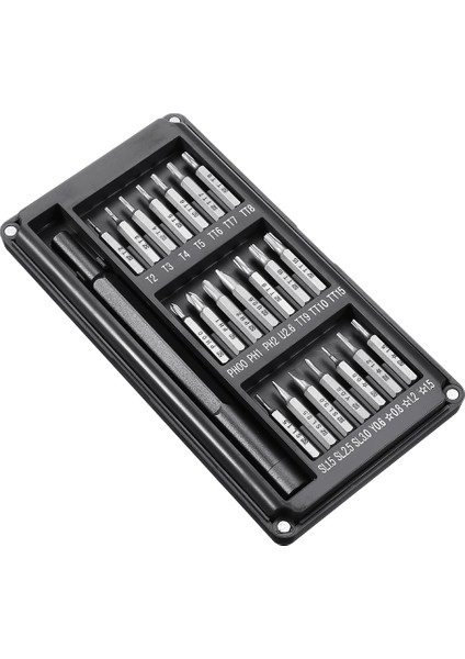 Yardımcı Aletler 22'si 1 Arada Çok Amaçlı Hassas Tornavida Seti Alüminyum Alaşımlı Tornavida Tamir Aletleri (Yurt Dışından) fırsatları