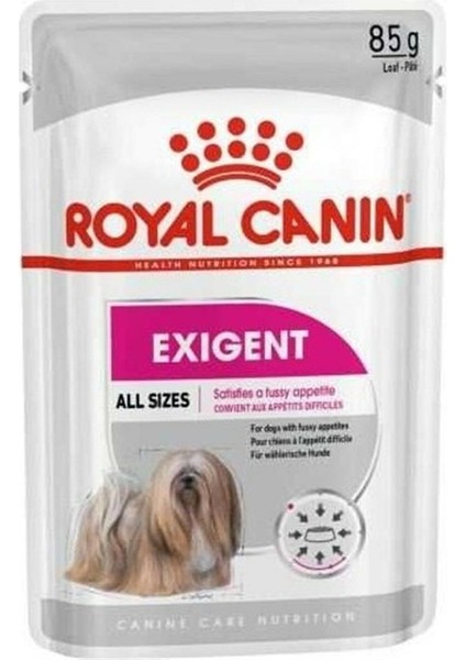 Royal Canin Ccn Exigent Seçici Köpek Konservesi 85 gr