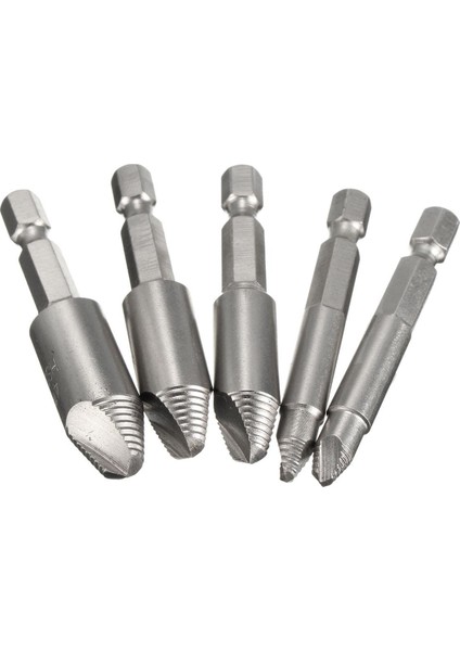 5 In1 Vida Araçları Dıy Çıkarıcı Matkap Uçları Kılavuz Seti Kırık Cıvata Sökücü Kolay Çıkış Aracı (Yurt Dışından) modelleri