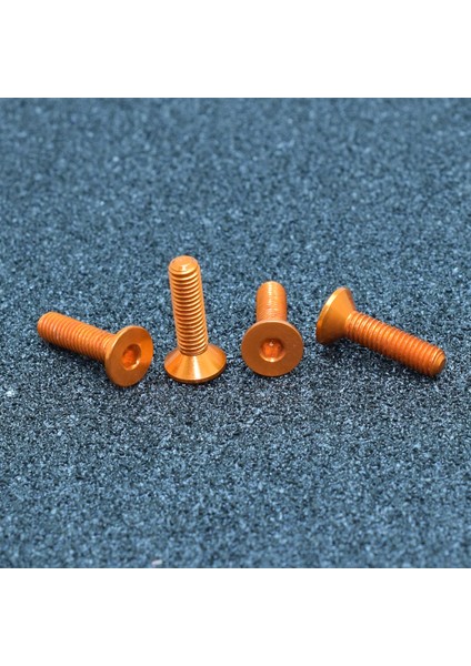 Suleve Mi? Araçları Dıy M3AH8 10 Adet M3X14MM Düz Havşa Başlı Altıgen Soket Vida 7075 Alüminyum Alaşımlı Metrik Cıvata Vidaları (Yurt Dışından)