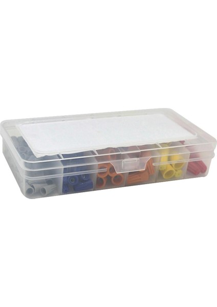 158PCS Tel Konnektör Terminali Büküm Elektrik Somunu Yaylı Kapak Çeşitleri Kiti (Yurt Dışından) indirimleri