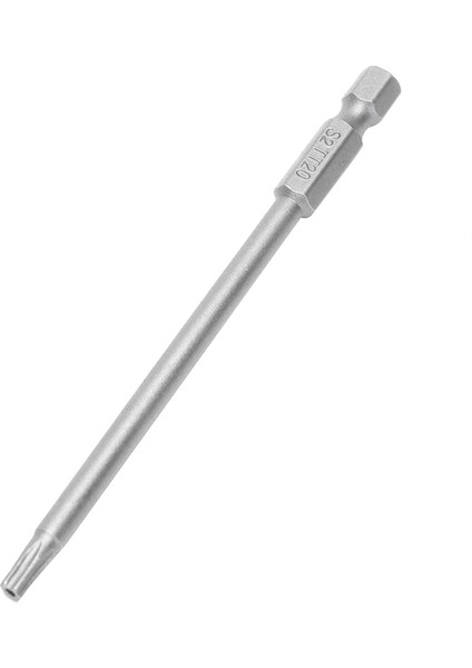 10 Adet 100MM Uzunluk 1/4 Inç Hex Shank T20 Torx Güvenlik Tornavida Uçları, Gümüş Gri (Yurt Dışından) fırsatları