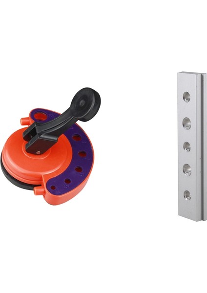 1 Adet 100 mm M6+M8 T Yuvalı Somun ve 1 Adet Elmas Matkap Ucu Kiremit Cam Delik Testere Karot Ucu Kılavuzu (Yurt Dışından)