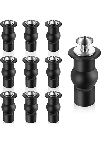 10 Adet Klozet Vidaları Evrensel Tuvalet Genişleyen Vidalar Klozet Menteşe Cıvatası Yedek Kauçuk Kör Delik (Yurt Dışından) fiyatları