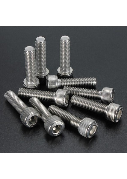 Yeni Metrik M8 Araçları Dıy A2 Paslanmaz Çelik Allen Altıgen Soket Başlı Cıvata Vidaları Bağlantı Elemanları (Yurt Dışından)