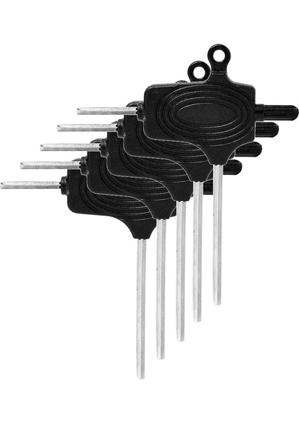 5x Allen Altıgen Anahtar T Şekilli Anahtar Iç Altı Açılı Tornavida Anahtarı Alet Seti (Yurt Dışından) fiyatları