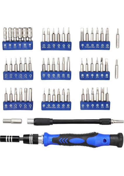 82 In 1 Tornavida Kombine Kiti ile Bit Sürücü Kiti Telefon Izle Bilgisayar Için Profesyonel Elektronik Sabitleme Alet Seti (Yurt Dışından)