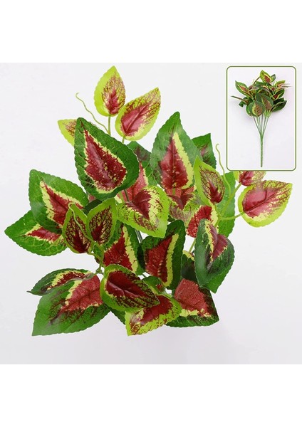 Eskitme Üçgen Kesim Yapay Yaprak Güzeli Kolyos modelleri