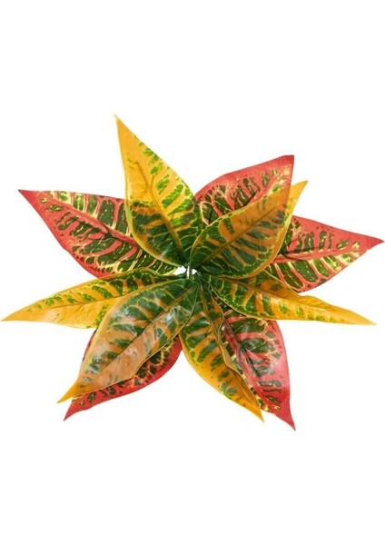Yapay Ççiçek Kraton Yaprağı Demeti 11 Yaprak