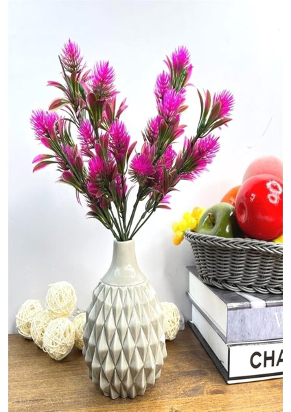 Yapay Çiçek Dikenli Çam Demeti Fuşya modelleri