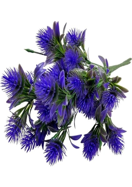 Yapay Çiçek Dikenli Cam Demeti Mor fiyatları