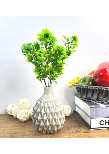 Yapay Çiçek Gül Demeti Yeşil fırsatları