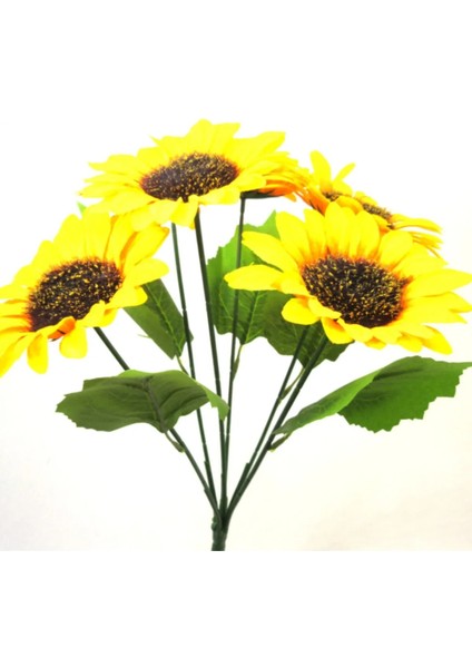 Yapay Çiçek 5 Dallı Ayçiçeği 50 cm fiyatları