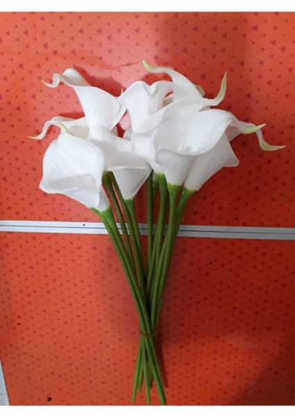 Yapay Çiçek Islak Gerçekçi Doku Gala Çiçeği 6 Dal fiyatları