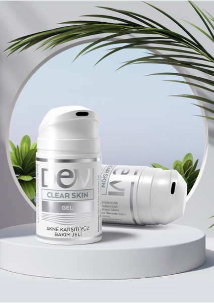 Clear Skin 50 ml Yenileyici,Renk Tonu Eşitleyici , Akne Karşıtı Serum