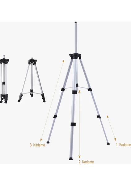 PL15 T Tripod/sehpaaleminyum