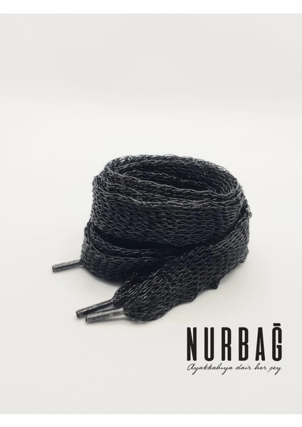 Spor Ayakkabı Siyah Zırh Bağcık 120 cm 1 Çift BS73 modelleri