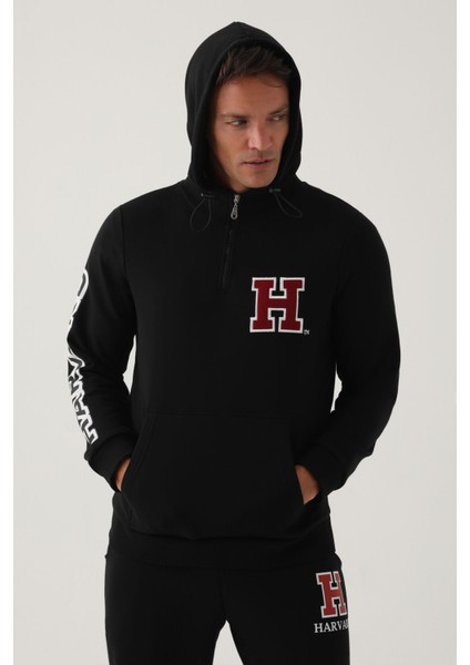 Siyah Erkek Sweatshirt
