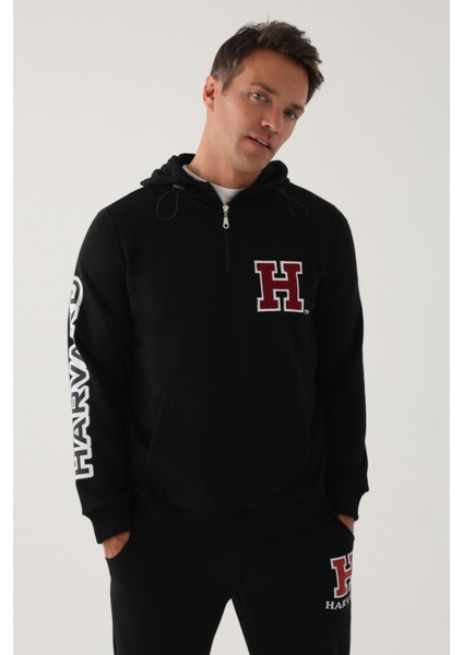 Siyah Erkek Sweatshirt