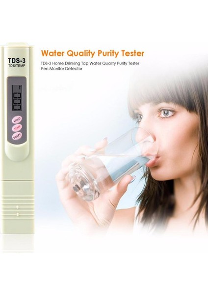 Tds-3 Taşınabilir Su Dijital Taşınabilir Dayanıklı Tds Metre Test Cihazı Kalem Filtresi Musluk/saf/maden Suyu Için Ölçme (Yurt Dışından) fiyatları