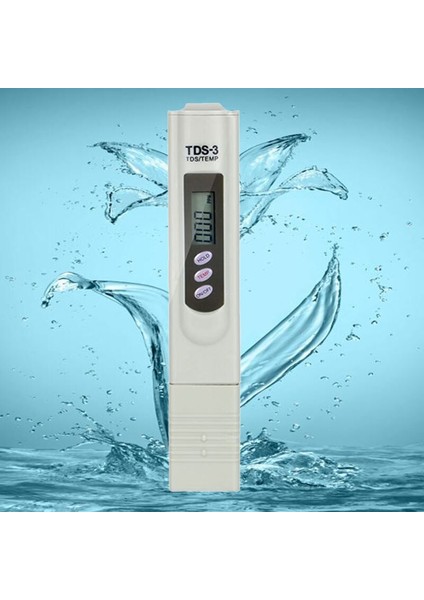Taşınabilir Tds-3 Metre Dijital Tds Su Kalitesi Test Kalemi Akvaryum Havuz Test Cihazı Sertlik Ölçer Gh/dh Test Aracı Aksesuarları (Yurt Dışından)
