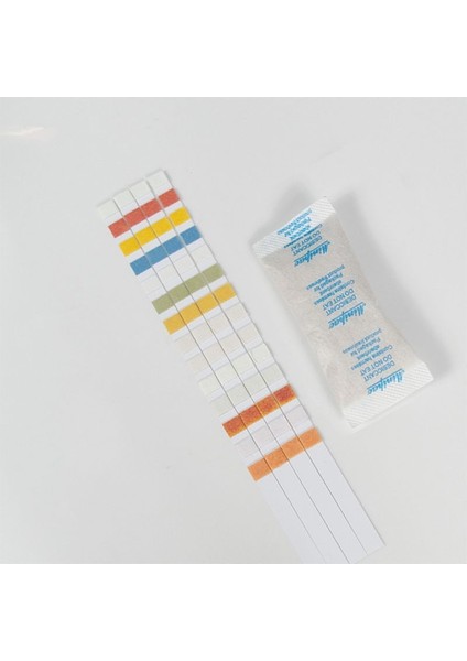 Su Test Şeritleri Su Kalitesi Analizi Için Reaktif Şeridi 14 Analiz Artık Klor Ph Toplam Alkalinite ile Test (Yurt Dışından) modelleri