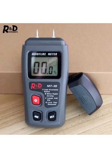 Ar-Ge Mt-10 EMT01 Ahşap Nem Ölçer Ahşap Nem Test Cihazı Higrometre Kereste Nemli Ağaç Yoğunluğu Dijital Test Cihazı Gri (Yurt Dışından) fiyatları
