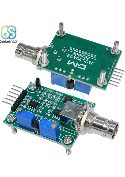 Sıvı Ph 0-14 Değer Algılama Tespit Regülatörü Sensör Modülü Izleme Kontrol Ölçer Test Cihazı Arduino Için (Yurt Dışından)