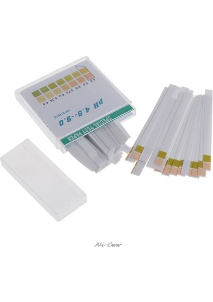 100 Şerit 4.5-9 Ph Alkali Asit Göstergesi Kağıt Su Tükürük Turnusol Test Kiti (Yurt Dışından) indirimleri