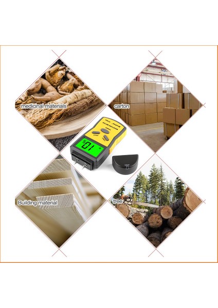 Holdpeak Ahşap Nem Ölçer Dijital Nem Ölçer Kereste Nemli Nem Ölçüm Cihazı Higrometre Nem Ölçer (Yurt Dışından)