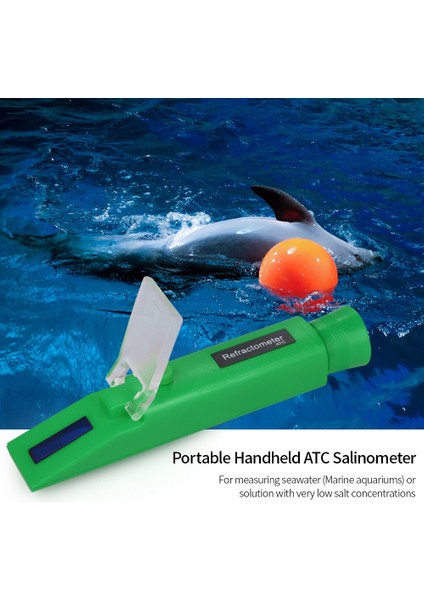 Dijital Tuzluluk Ölçer Atc El Salinometre Deniz Suyu Tuzluluk Refraktometre Tuzlu Su Tuzlu Su Test Cihazı Akvaryum Halometre (Yurt Dışından) fiyatları