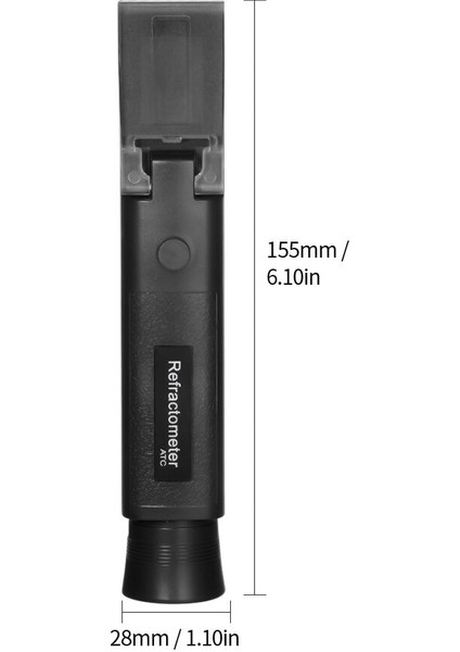 Dijital Tuzluluk Ölçer Atc El Salinometre Deniz Suyu Tuzluluk Refraktometre Tuzlu Su Tuzlu Su Test Cihazı Akvaryum Halometre (Yurt Dışından) fırsatları