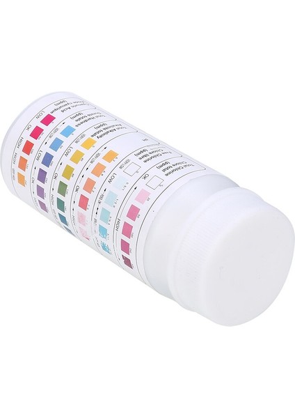 50 Adet Spa Su Kalitesi Test Şeritleri Ph Test Kağıdı Klor Ph Alkalinite Su Sertlik Ölçer 6 In1 Yüzme Havuzu Için (Yurt Dışından)