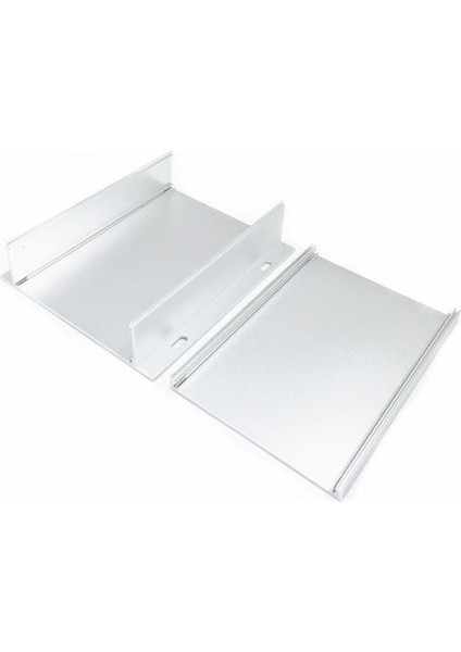 Kapak Projesi Elektronik Alet Kutusu Muhafaza Kutusu Alüminyum Dıy Muhafaza Alet Çantası 130*40-150MM Gümüş (Yurt Dışından)