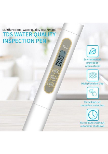 9990PPM Dijital LCD Ph Ölçer Su Kalitesi Test Kalemi 6 Renk Taşınabilir Ph Metre Su Kalitesi Test Cihazı Ölçer Ölçme (Yurt Dışından) fırsatları