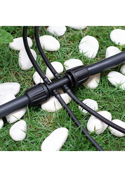 Dikenli Konnektörler Damla Sulama-10 * Dikenli Tee Konnektörler Damla Sulama-Siyah (Yurt Dışından) fırsatları