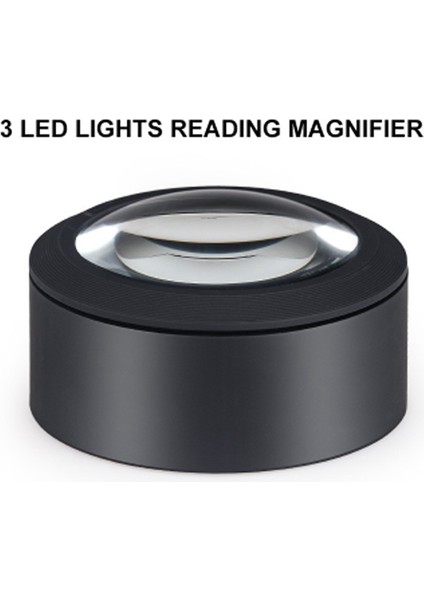 Gazete Dergileri Kitabı Için 5x Işıklı Büyüteç Kubbe Okuma Büyüteci (Yurt Dışından)