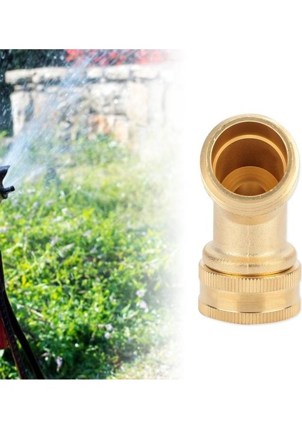 [hazır Stok] 3/4 Inç Pirinç Dirsek Küresel Vana Boru Konnektörü Adaptörü Conta Konnektörleri ile Bahçe Irrigati (Yurt Dışından)