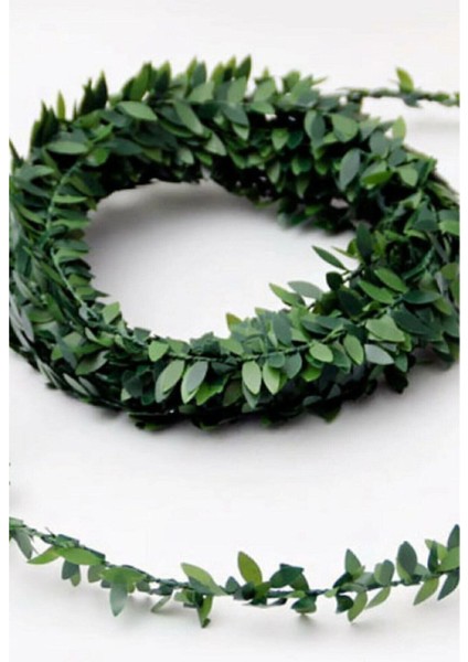 7 Metre Tel Yaprak Şerit Yapay Taç Sarmaşık Çiçek Süs indirimleri