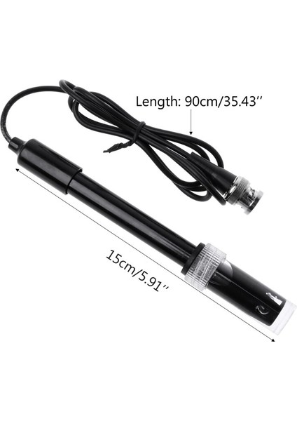 Adet Ph Elektrot Sensörü Bnc Konnektör Probu E-201 Ph Kompozit Elektrot E-201C (Yurt Dışından)