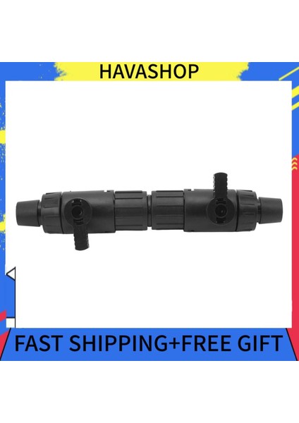 Havashop Akvaryum Hortum Vanası 1/2in Balık Tankı Borusu Hızlı Bırakma Konnektör Adaptörü (Yurt Dışından)