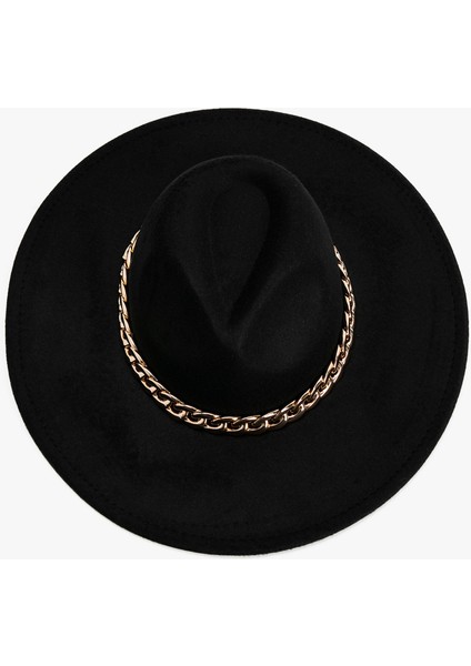 Fötr Şapka Metal Zincir Detaylı fiyatları