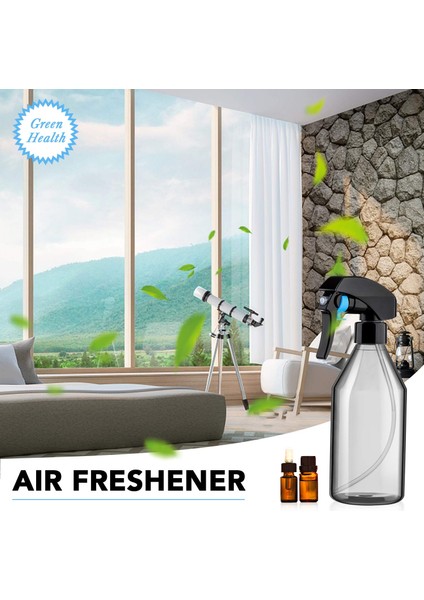 Temizlik Için Plastik Sprey Şişeleri, Siyah Tetikli 10OZ, 3'lü Paket (Yurt Dışından) indirimleri