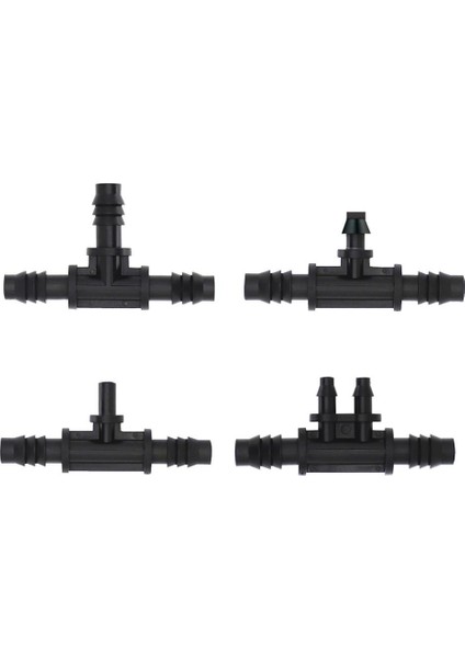 10 Adet 8/11MM Ila 4/7mm Dikenli Konnektör Damla Sulama Sistemi Tee Boru Bağlantıları Bahçe Sulama Boru Tesisat Hortumu Splitter (Yurt Dışından) modelleri