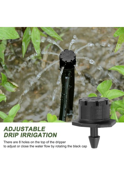 150 Adet Ayarlanabilir Sulama Damlatıcılar Sprinkler 1/4 Inç Verici (Yurt Dışından) modelleri