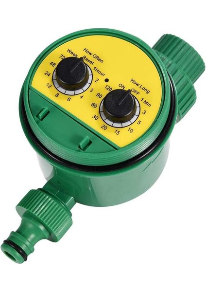 Otomatik Bahçe Sulama Zamanlayıcısı Çok Fonksiyonlu Iki Kadranlı Elektronik Sulama Zamanlayıcısı Bahçe Sulama Sulama Kontrol Cihazı (Yurt Dışından)