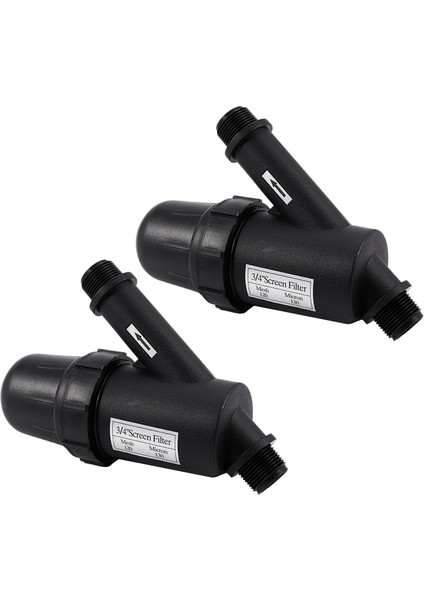 Zoroom 2 Adet Bahçe Sulama Net Filtre Ekran Püskürtücü 3/4 Inç 120 Örgü Bahçe Damla Sulama Çeşme Araçları (Yurt Dışından)