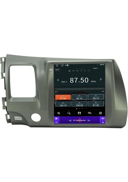 Honda Civic Fd6 (2006-2012) Android 12 Carplay Navigasyon Tesla Ekran Multimedya - 2gb Ram 32GB HDD